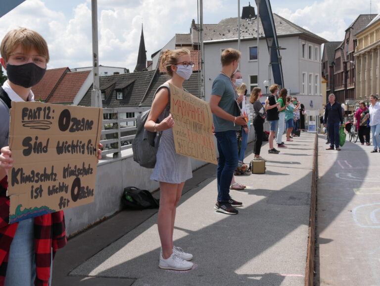 Mahnwache Fridays for Future Lünen
